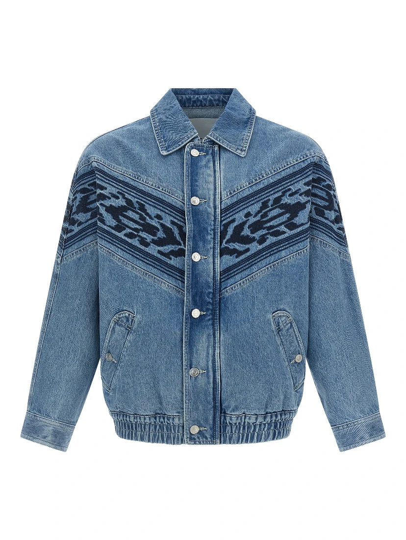 Blue Cotton Denim Jacket