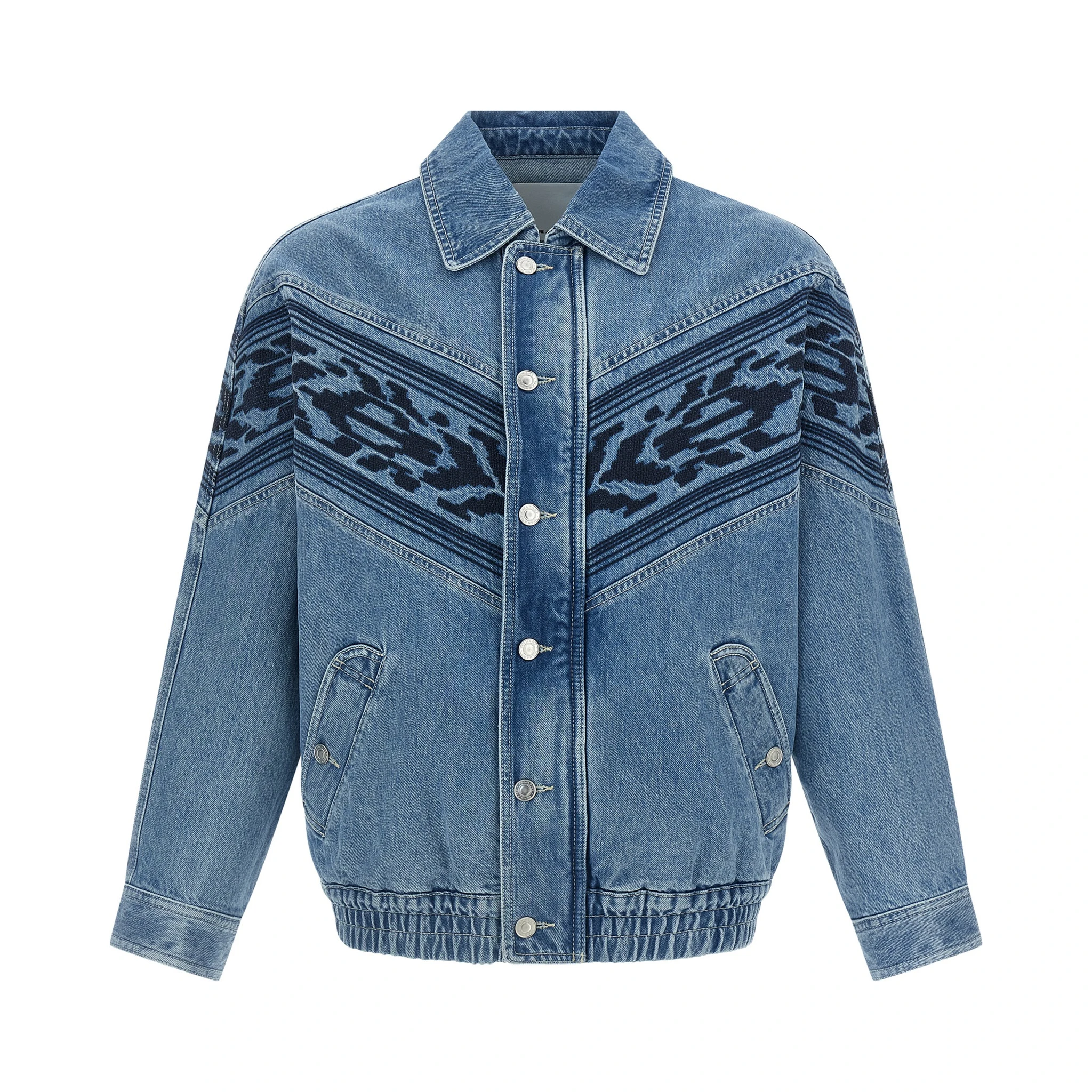 Blue Cotton Denim Jacket