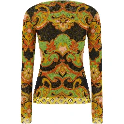 Multicolor Polyamide Cardigan