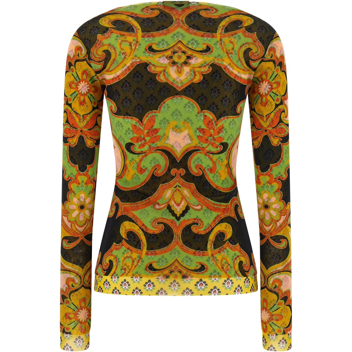 Multicolor Polyamide Cardigan