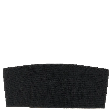 Black Viscose Bra