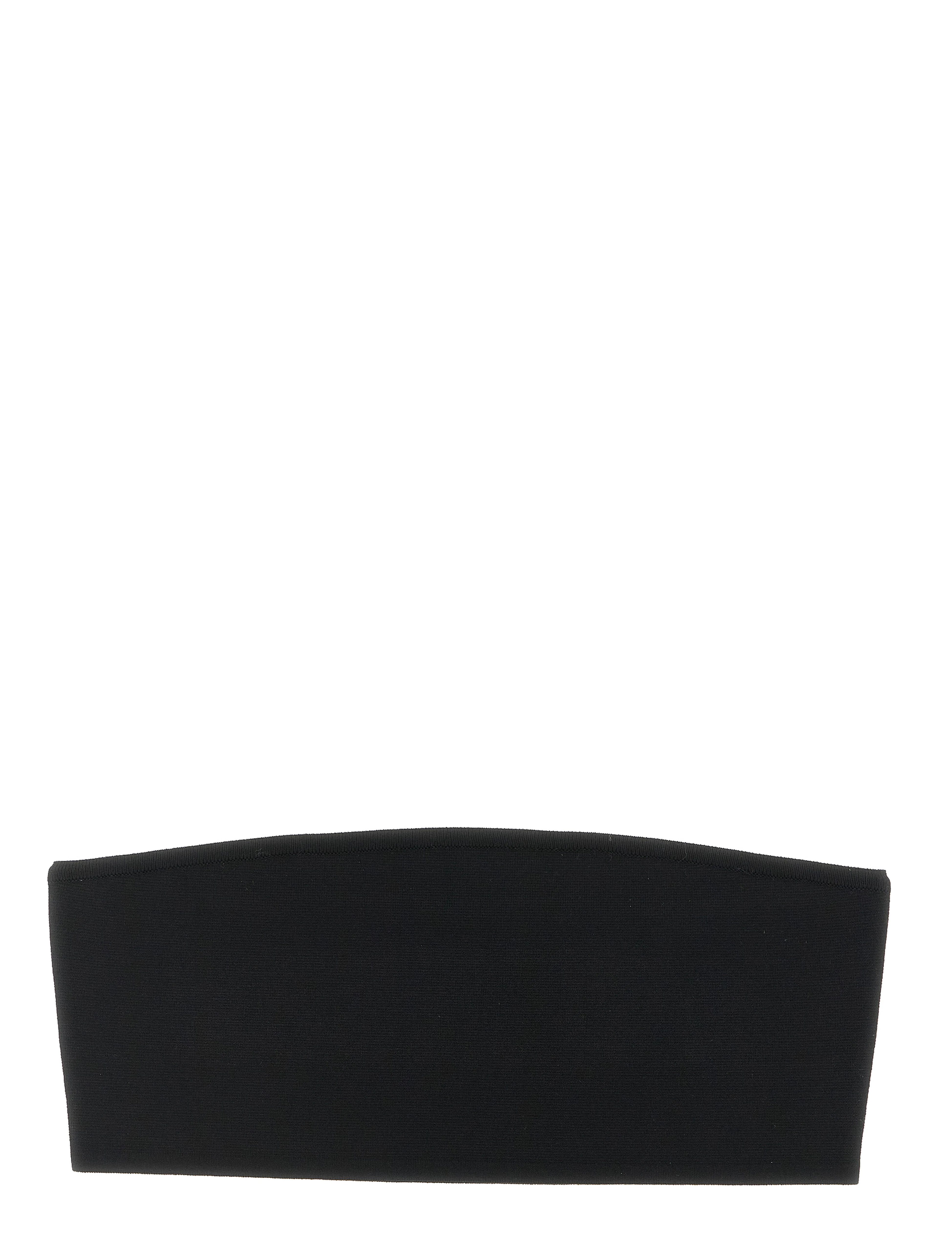 Black Viscose Bra
