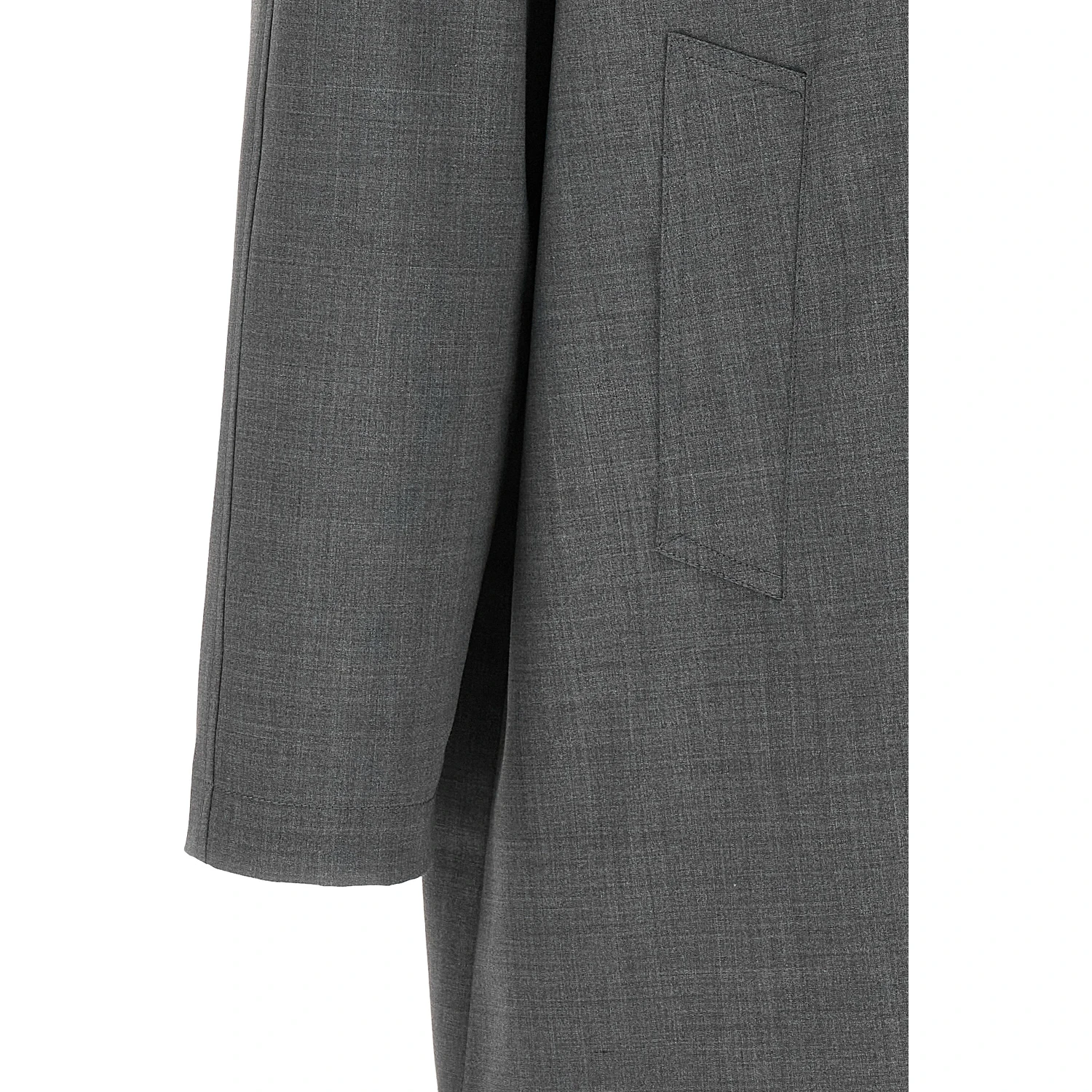 Multicolor Polyester Coat