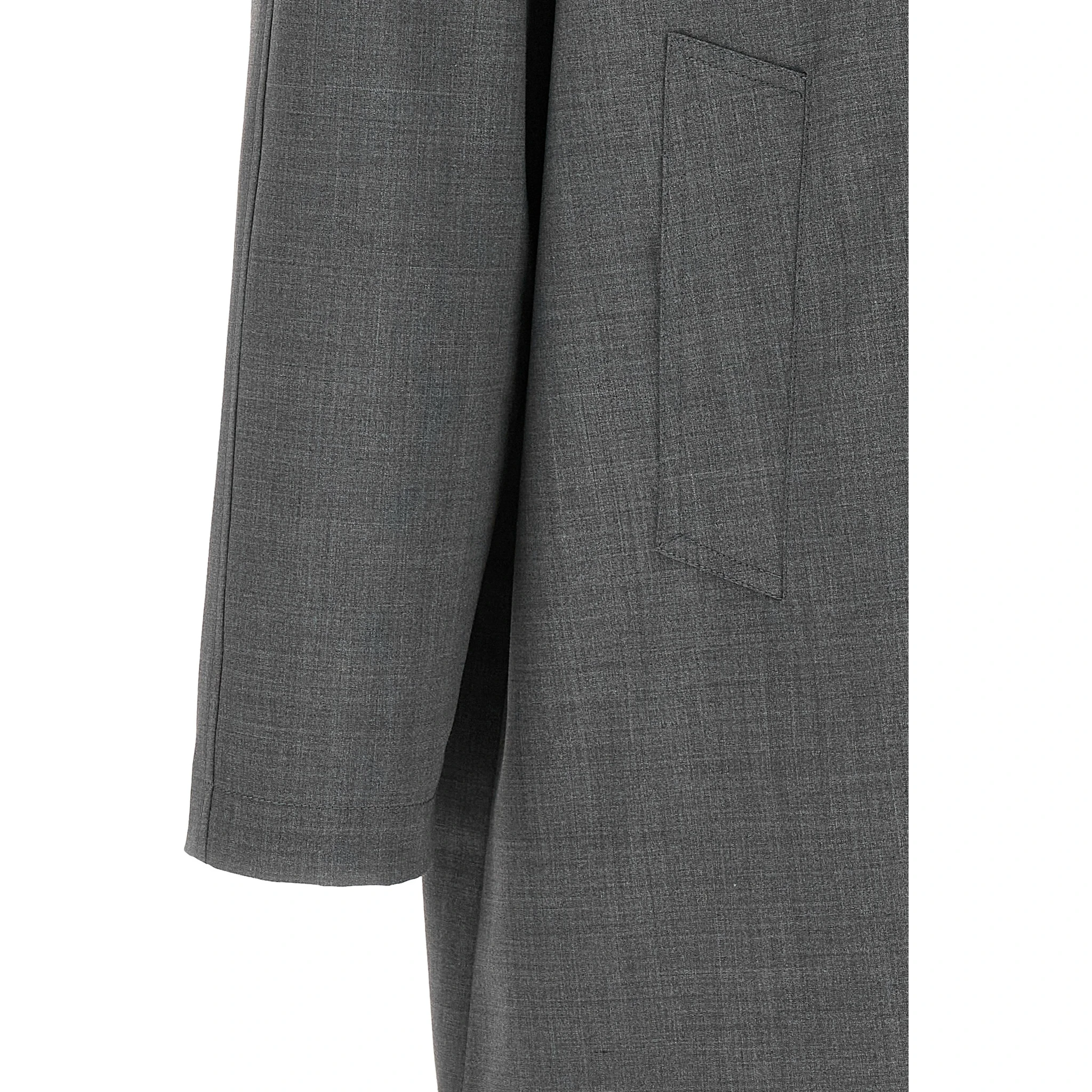 Multicolor Polyester Coat