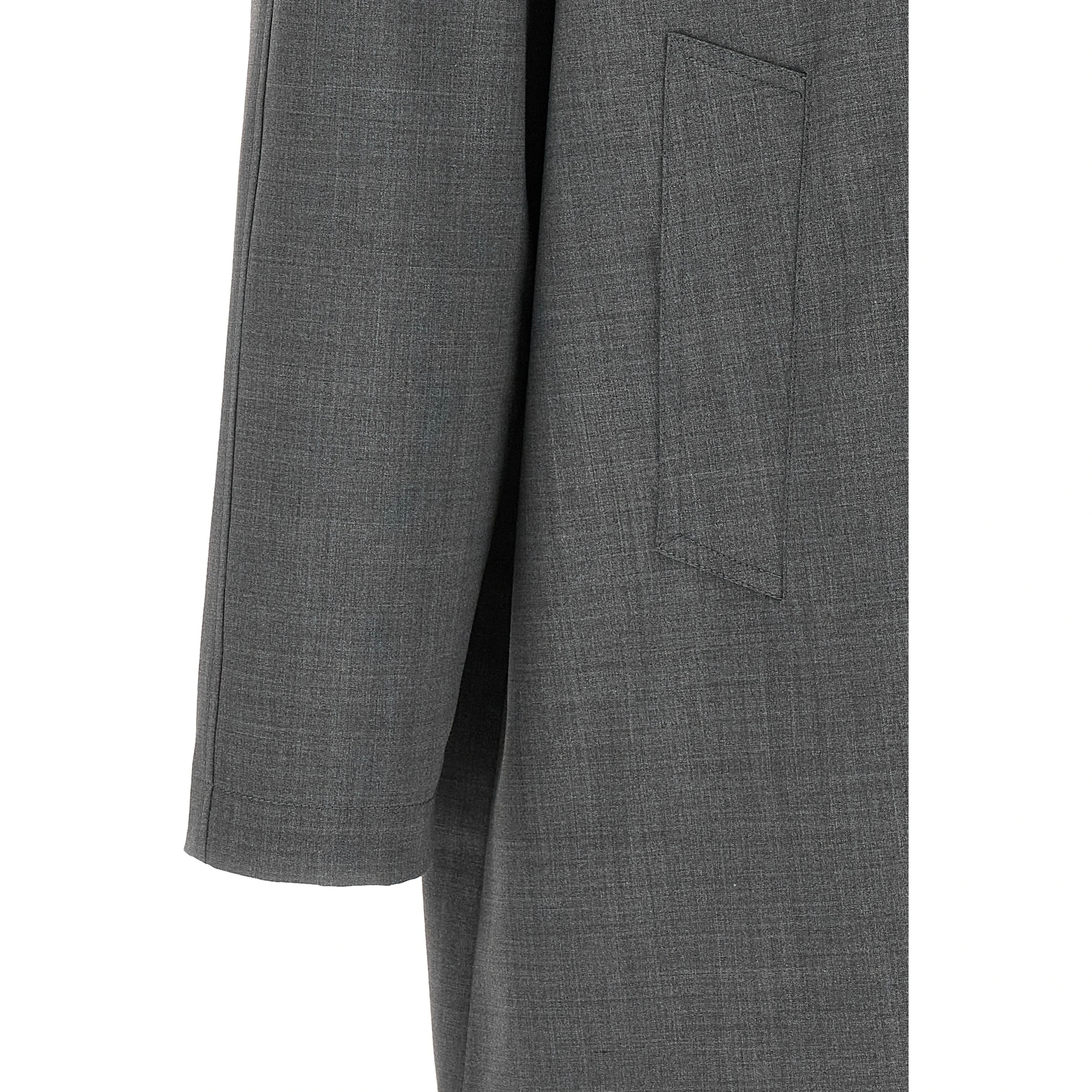 Multicolor Polyester Coat