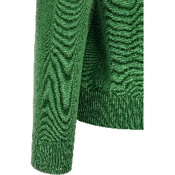 Bicolor Cotton Cardigan