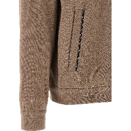 Brown Cotton Hoodie