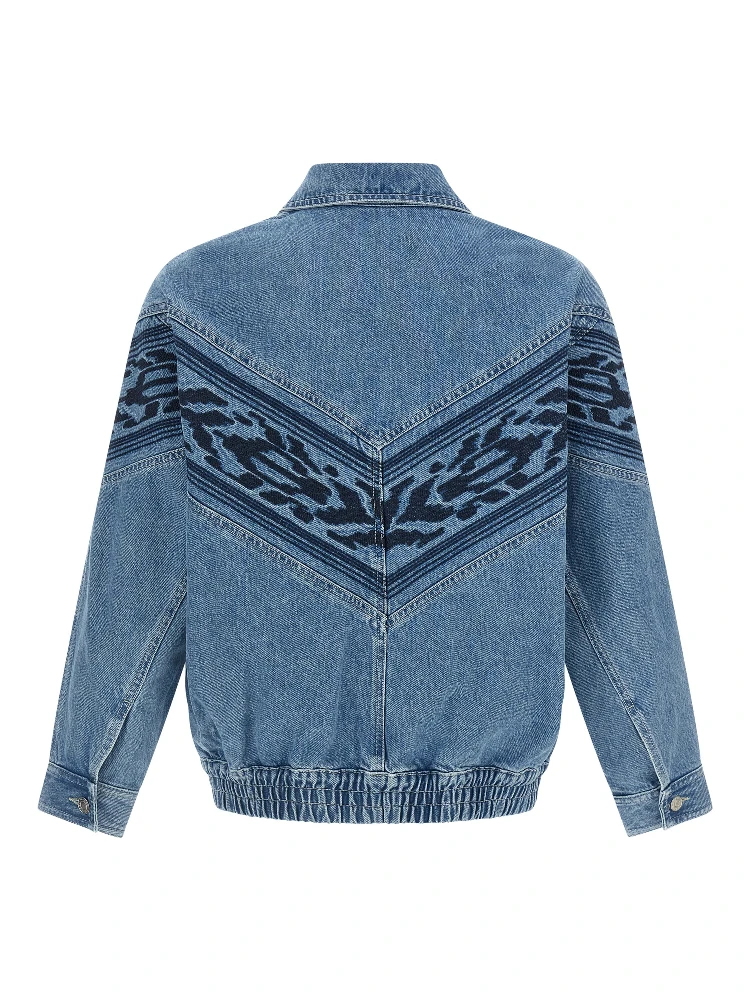 Blue Cotton Denim Jacket alternative