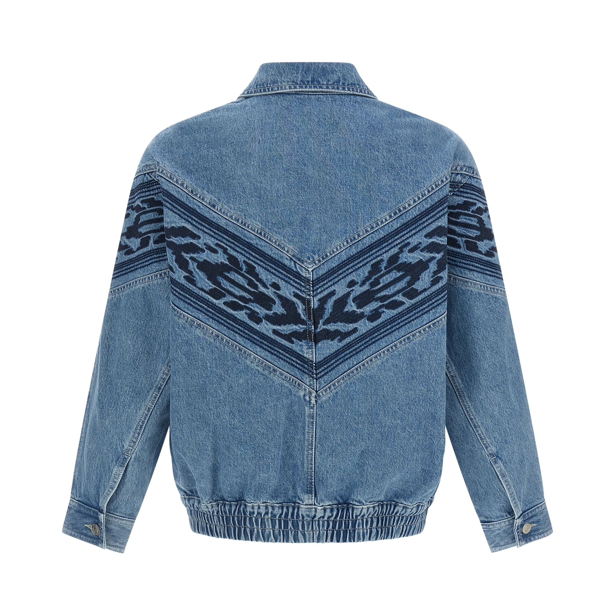 Blue Cotton Denim Jacket