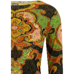 Multicolor Polyamide Cardigan