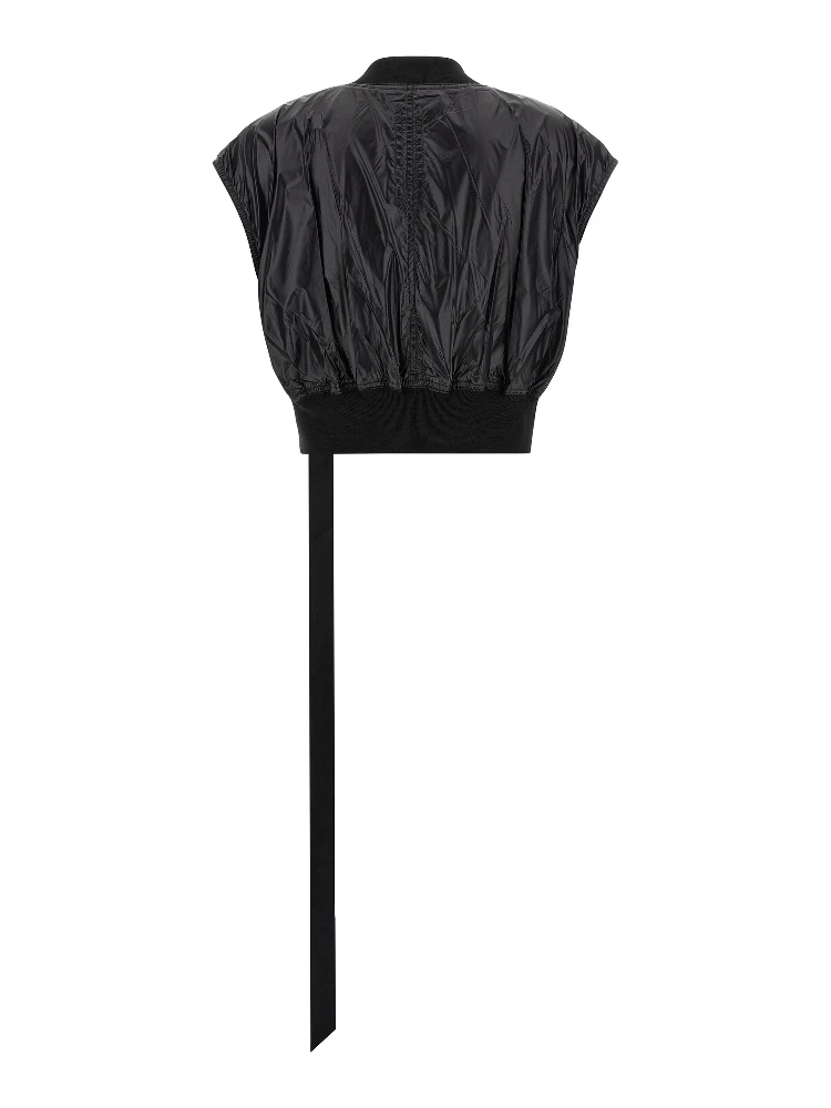 Black Nylon Sleeveless Jacket alternative