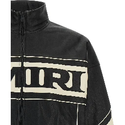 Bicolor Lamb Leather Leather Jacket
