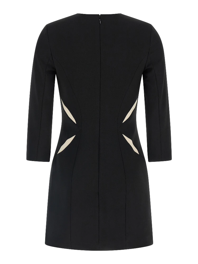 Bicolor Polyester Short Dress alternative