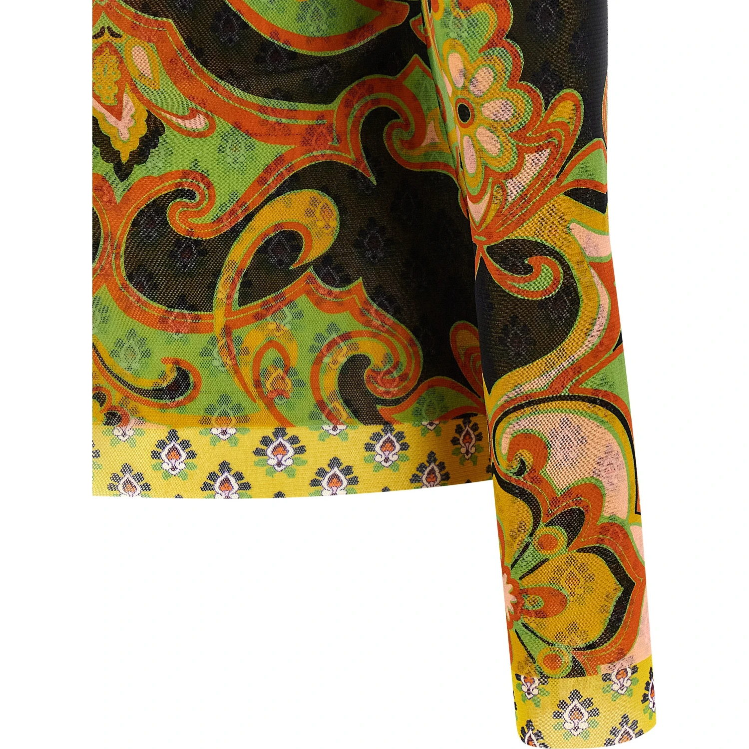 Multicolor Polyamide Cardigan