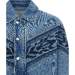 Blue Cotton Denim Jacket