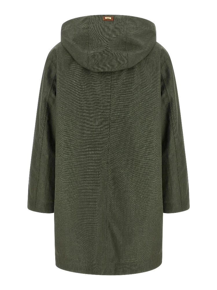 Bicolor Linen Coat alternative