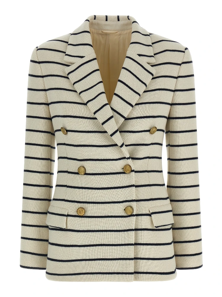 Multicolor Cotton Blazer