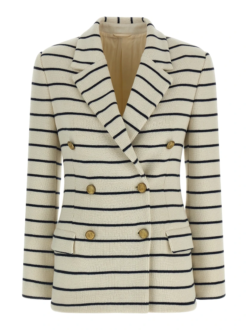 Multicolor Cotton Blazer