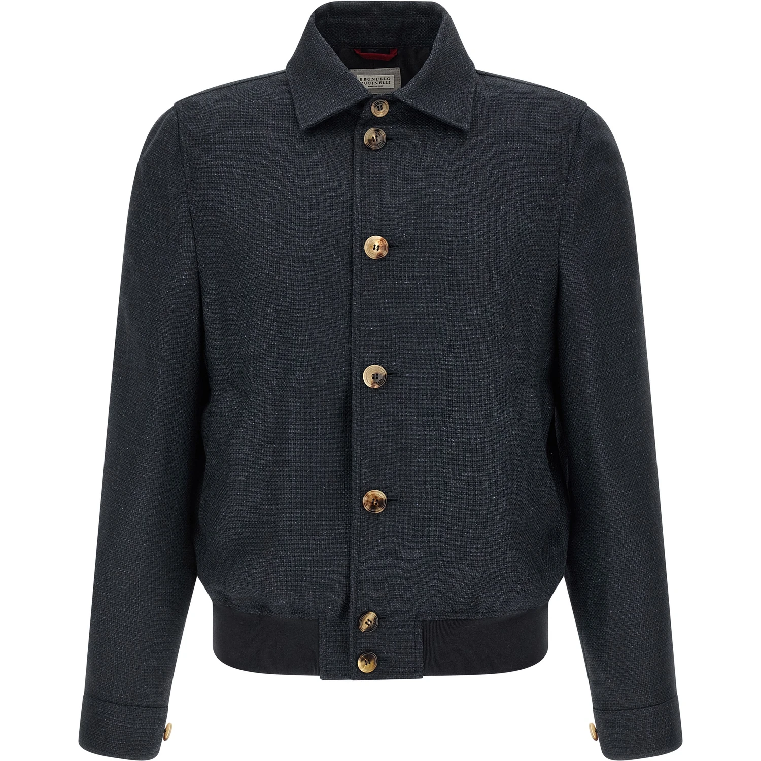 Blue Sisal Biker Jacket