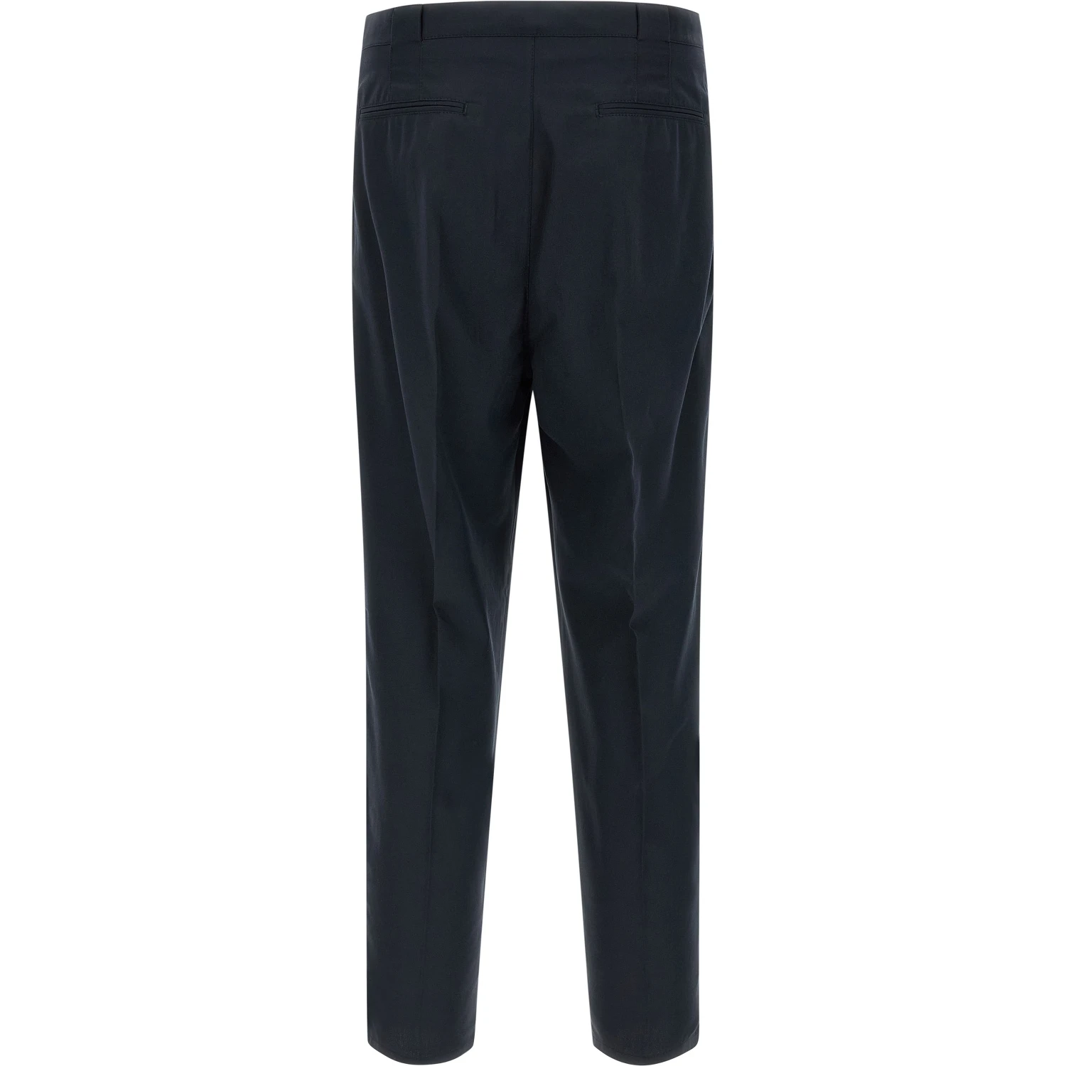 Blue Cotton Chino Pants