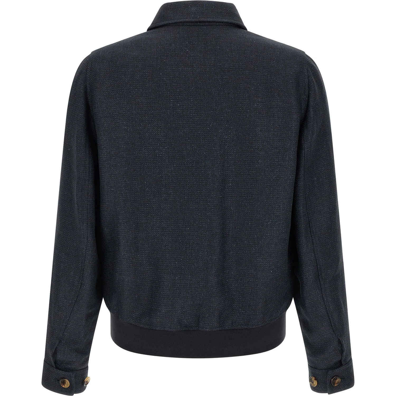 Blue Sisal Biker Jacket