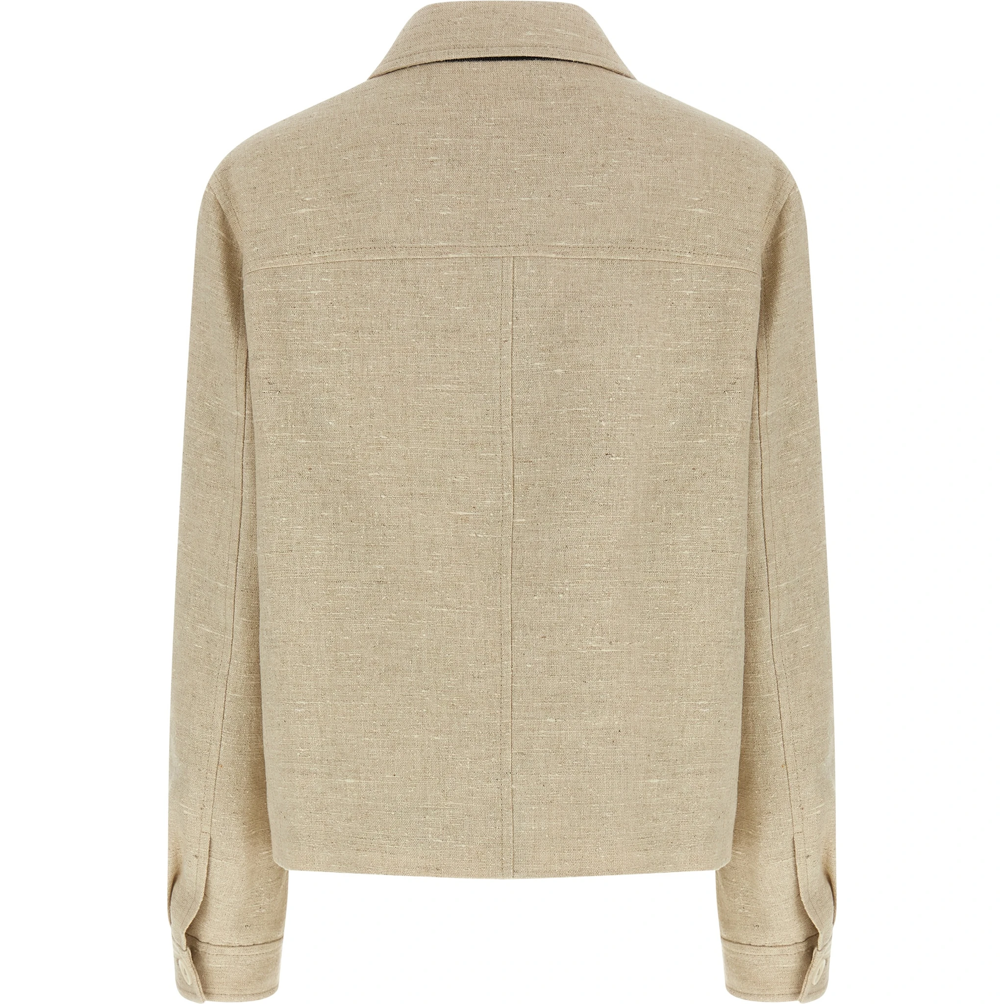 Beige Linen Jacket