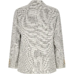 White Linen Blazer
