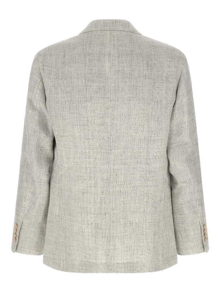 White Linen Blazer alternative