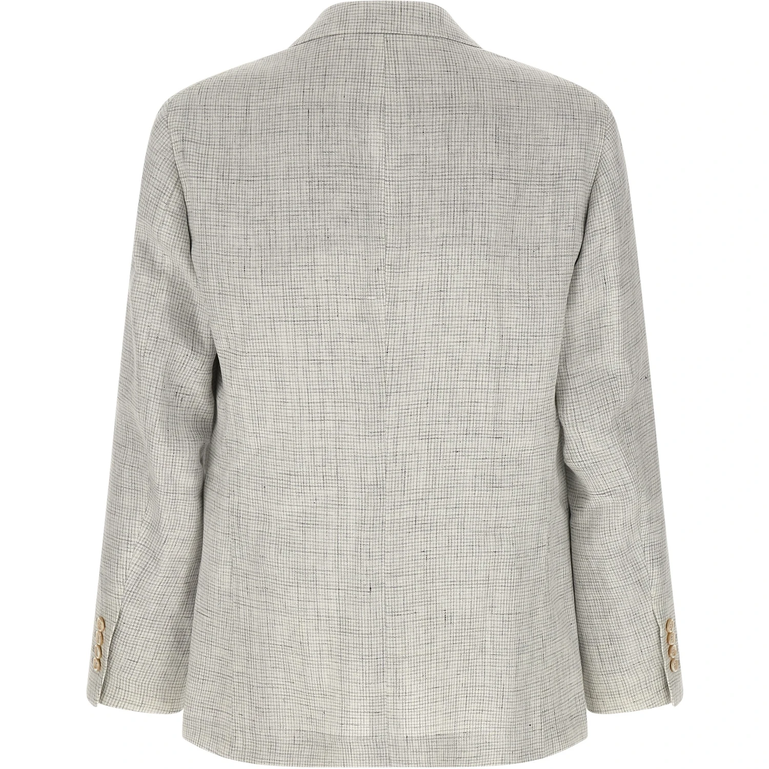 White Linen Blazer