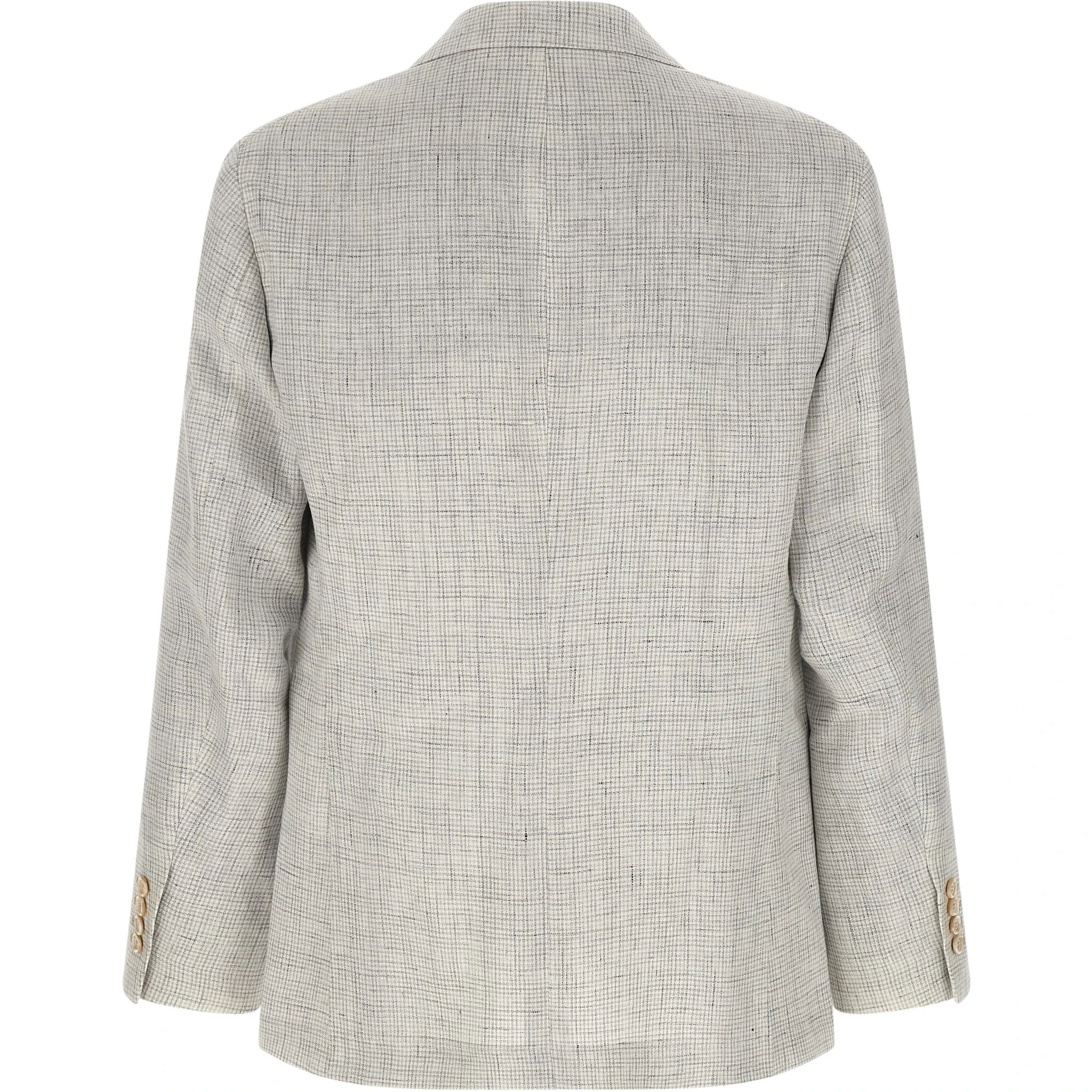 White Linen Blazer