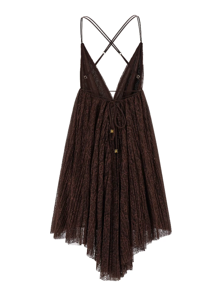 Brown Polyamide Short Dress alternative