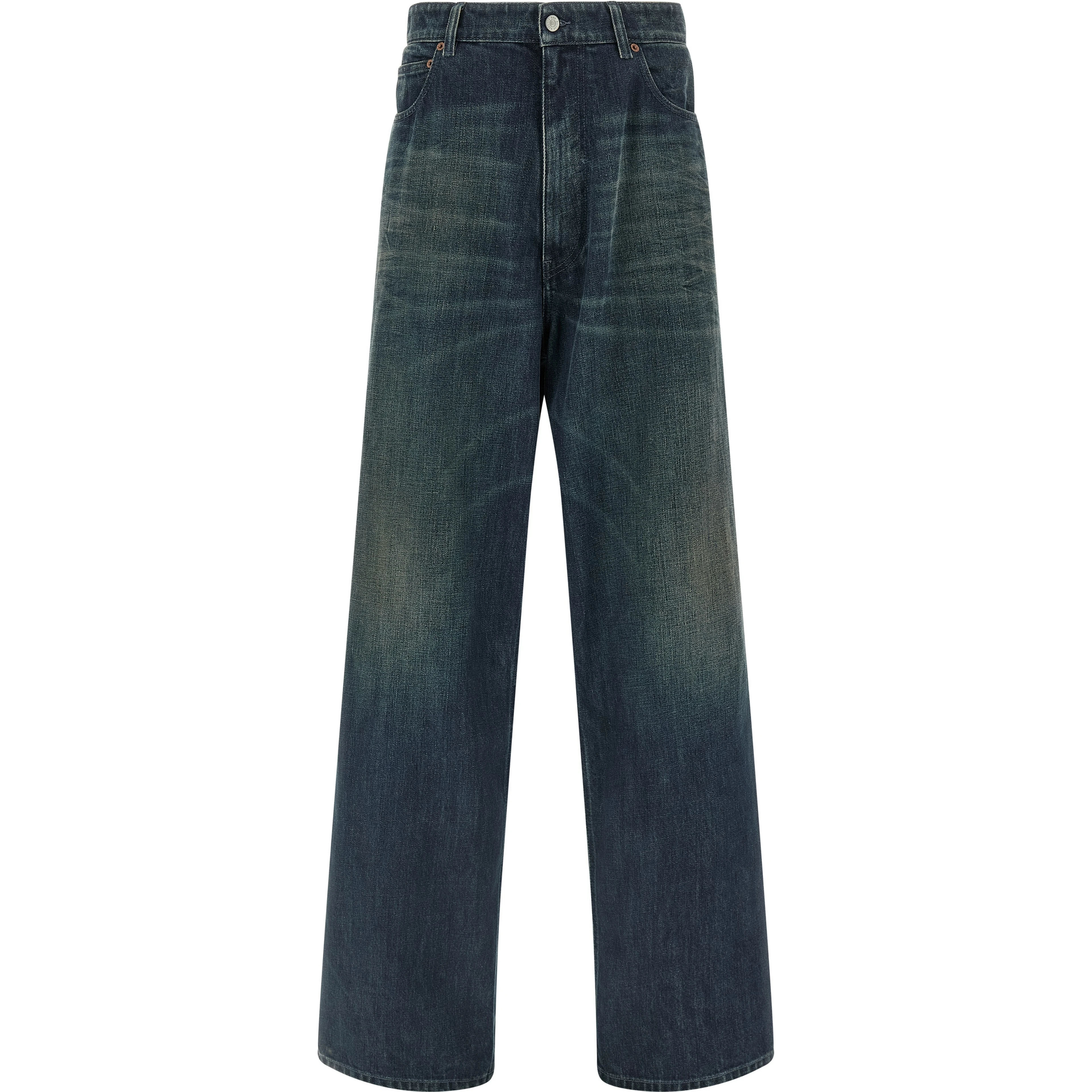 Blue Cotton Jeans Denim