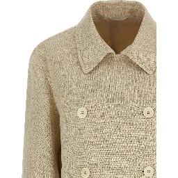 Beige Linen Jacket