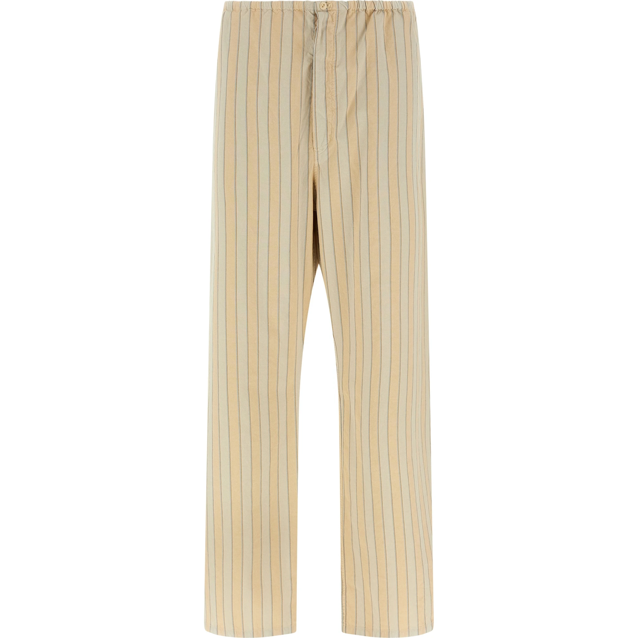 Beige Cotton Bottoms Sleepwear