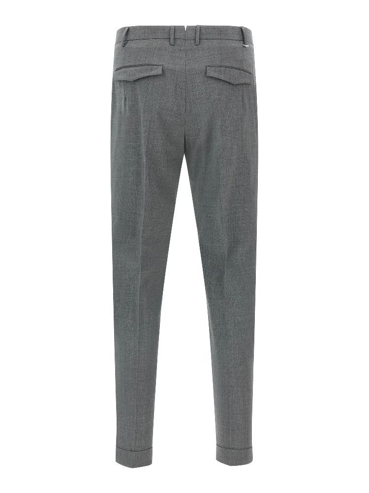 Gray Virgin Wool Dress Pants alternative