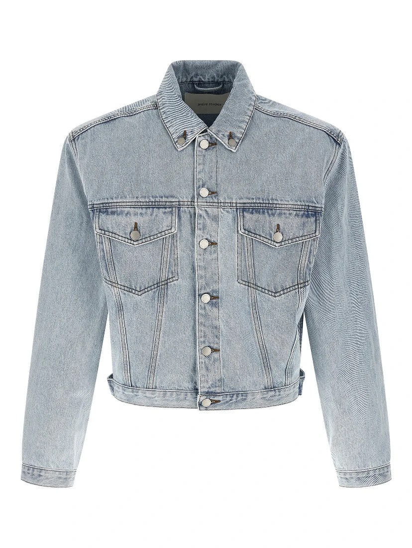 Blue Cotton Denim Jacket