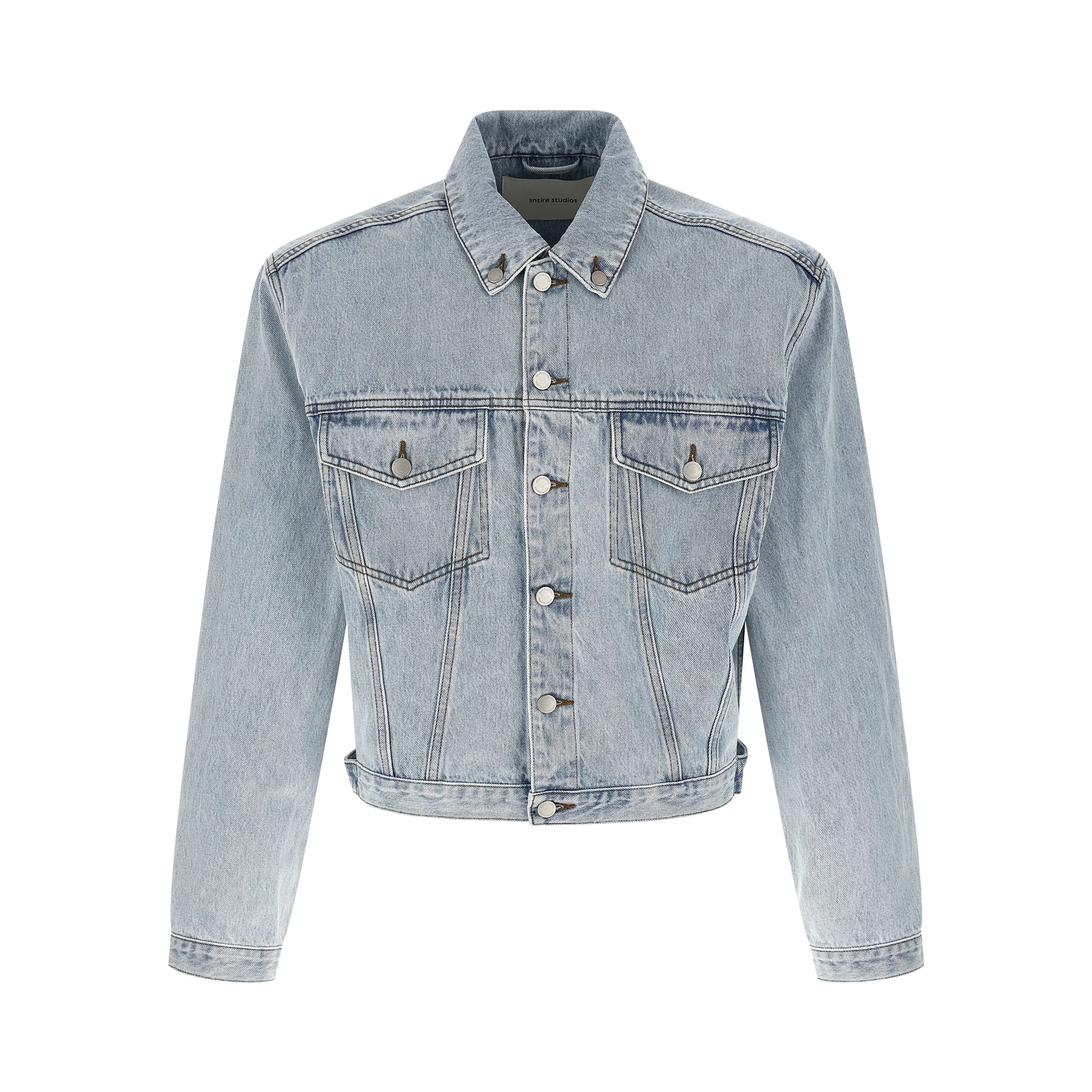 Blue Cotton Denim Jacket
