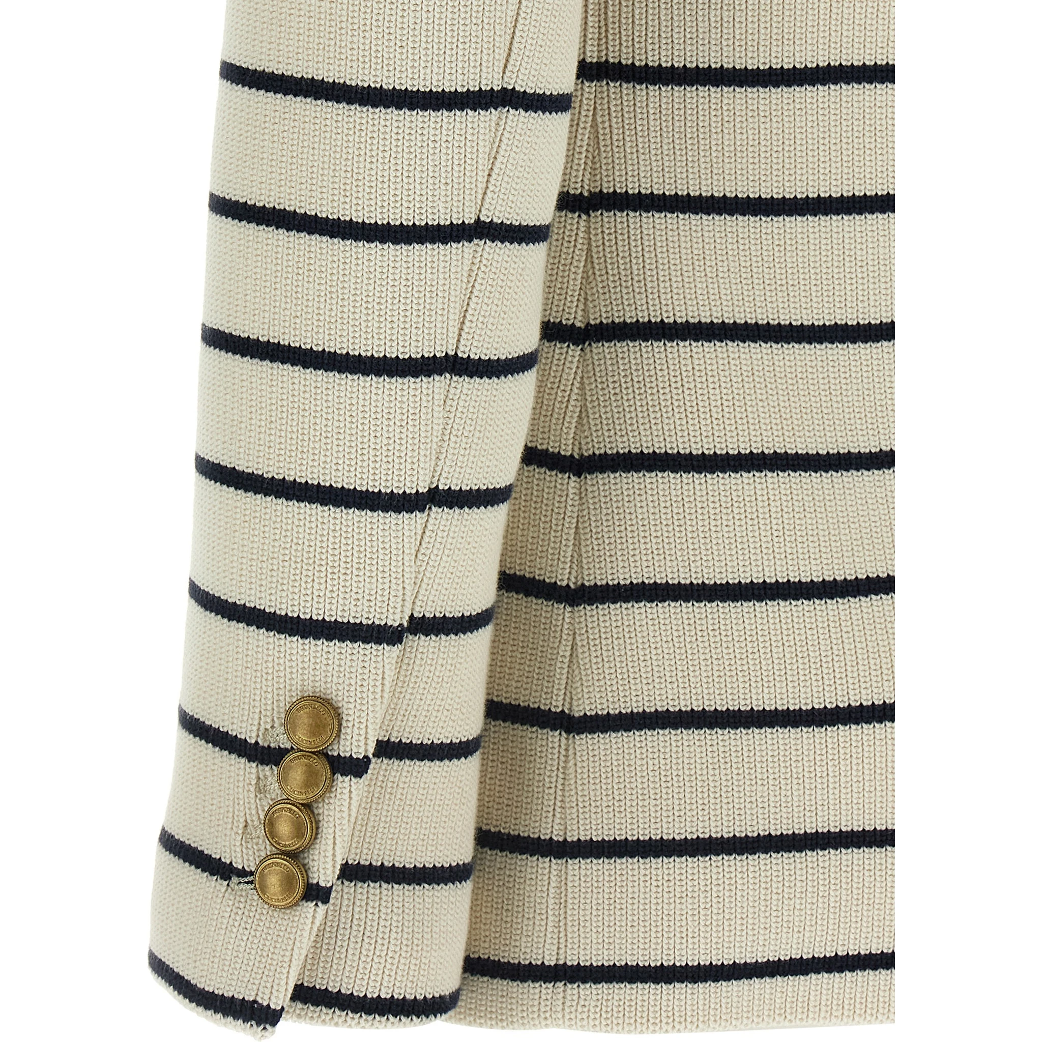 Multicolor Cotton Blazer