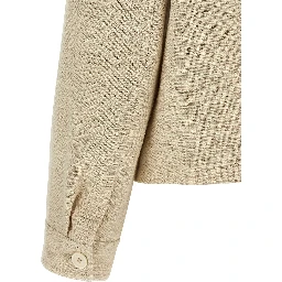 Beige Linen Jacket