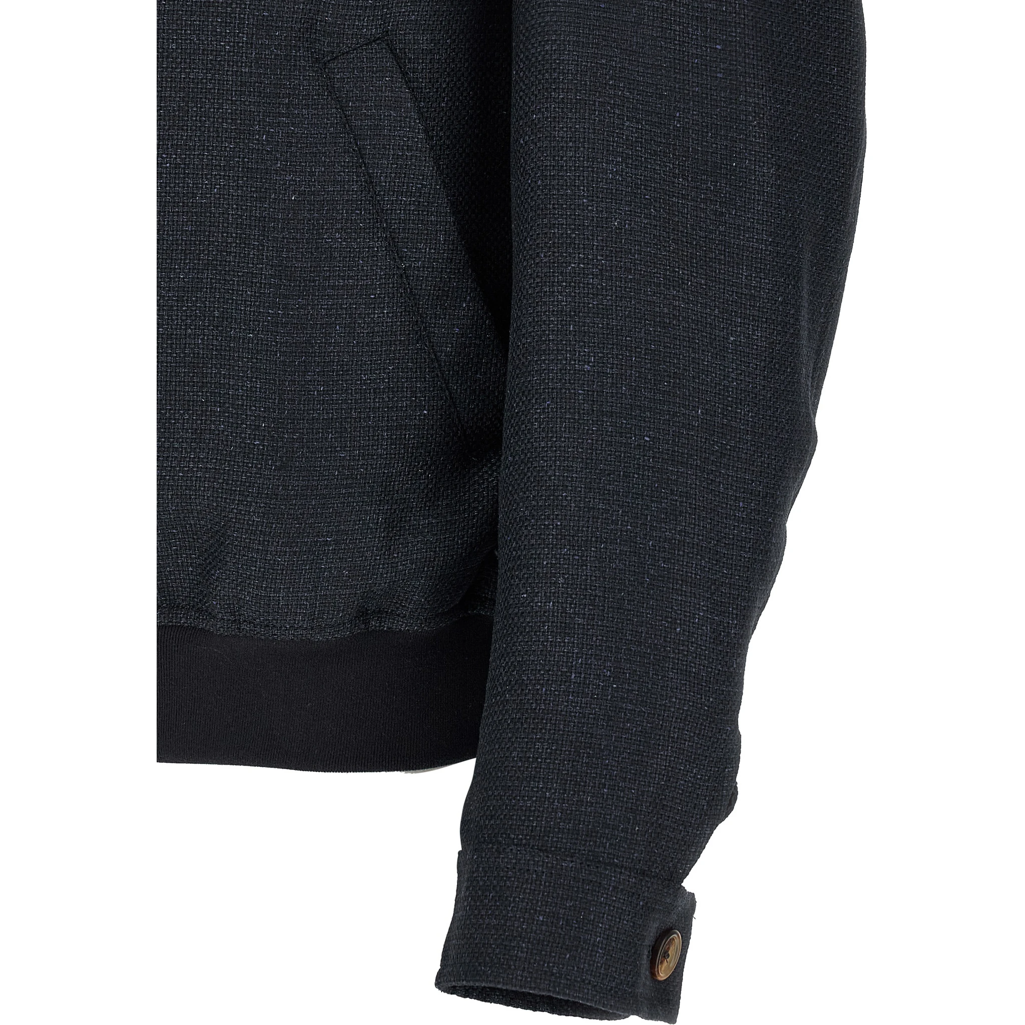 Blue Sisal Biker Jacket
