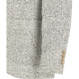 White Linen Blazer