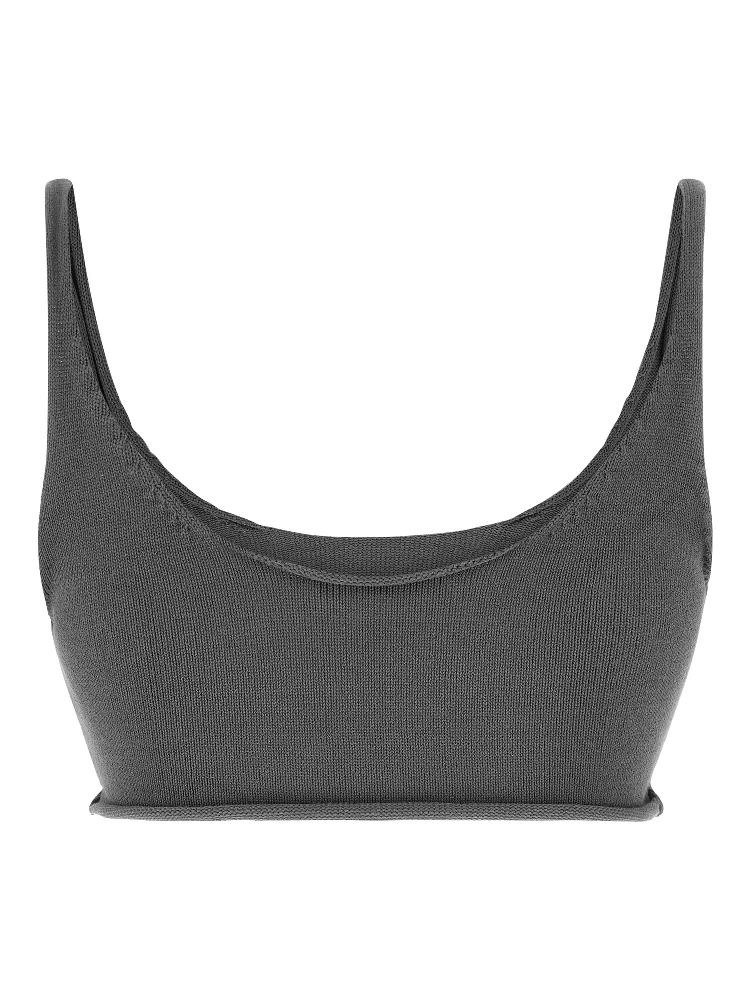 Gray Cotton Sport Bra alternative
