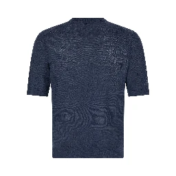 Blue Linen T-Shirt