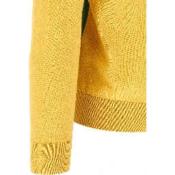 Bicolor Cotton Cardigan