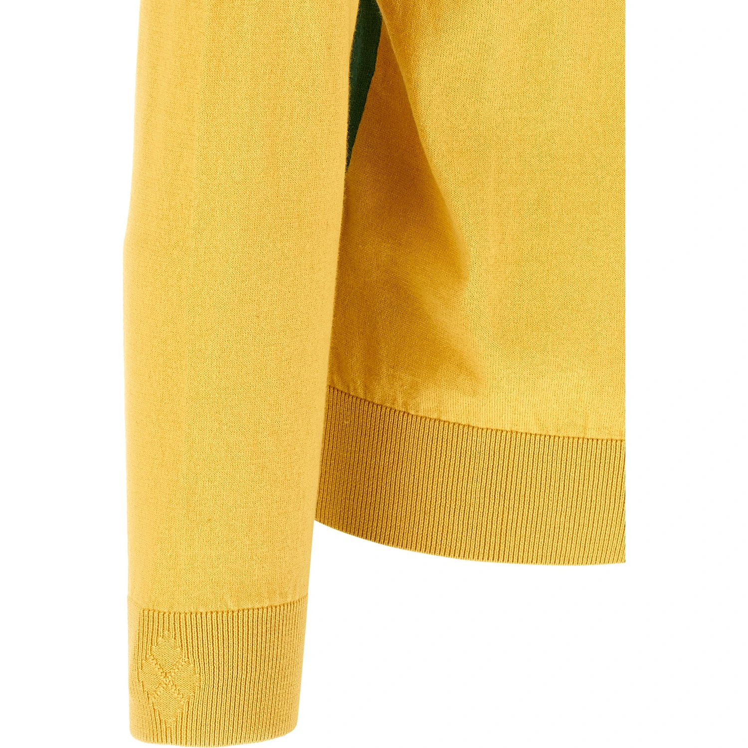Bicolor Cotton Cardigan