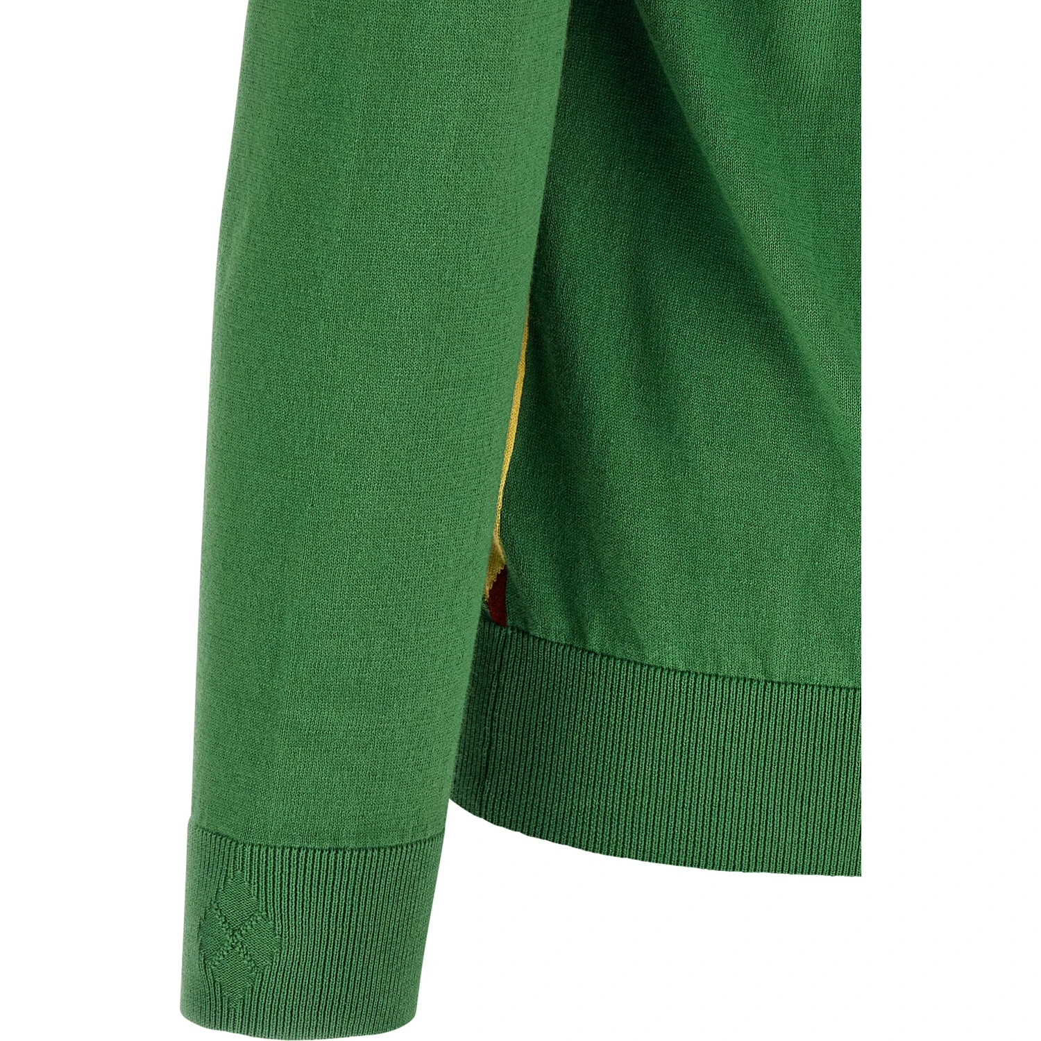 Bicolor Cotton Cardigan
