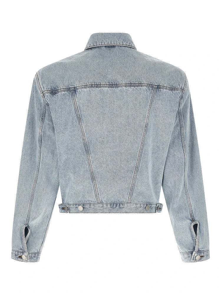 Blue Cotton Denim Jacket alternative