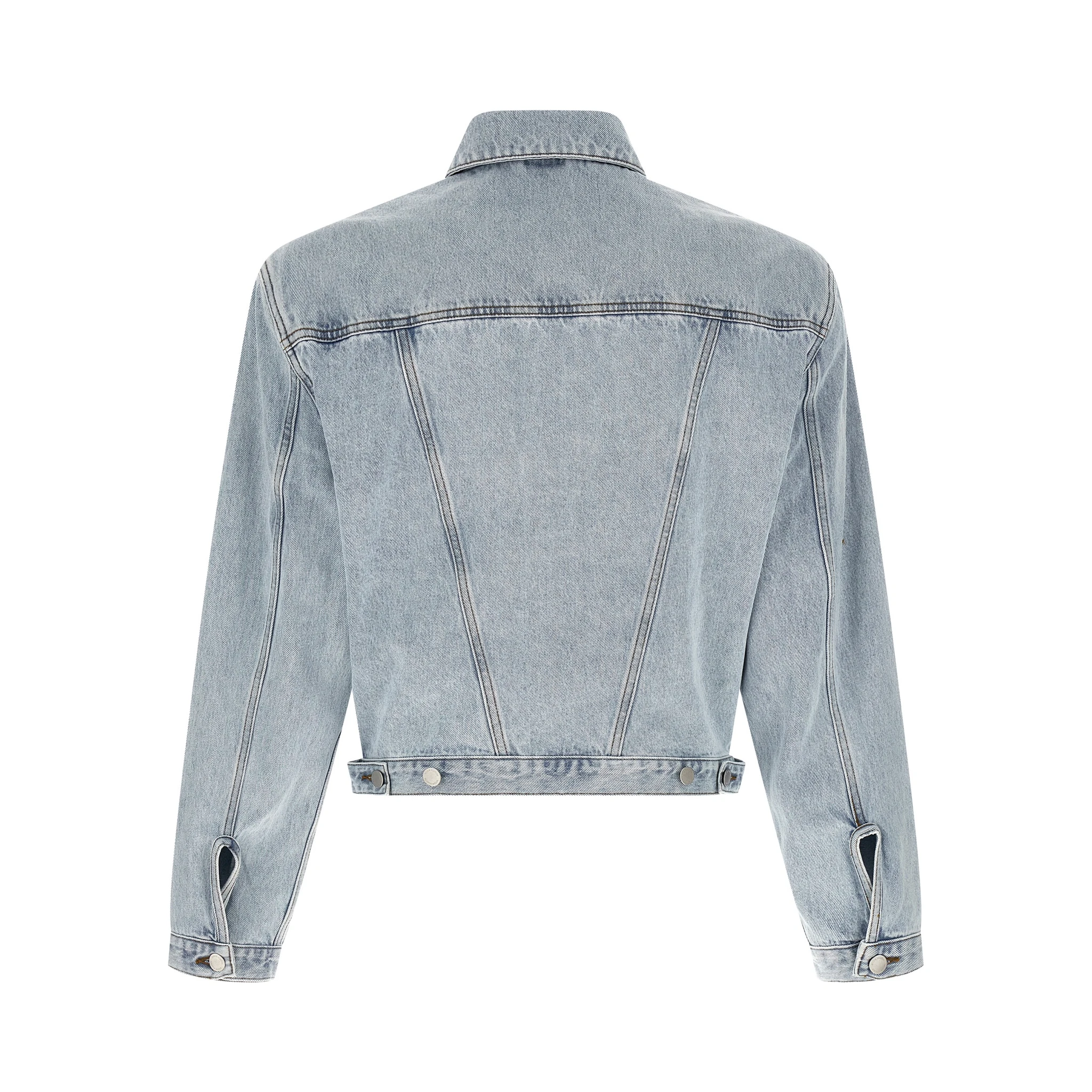 Blue Cotton Denim Jacket