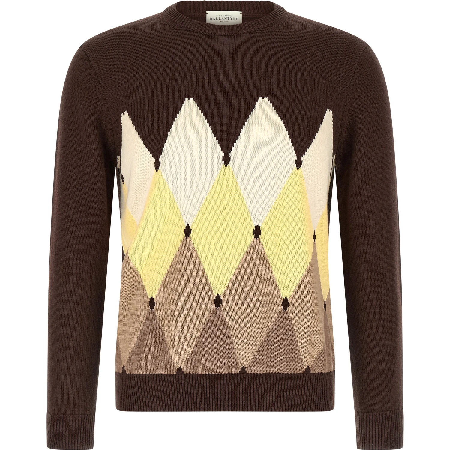 Brown Cotton Cardigan