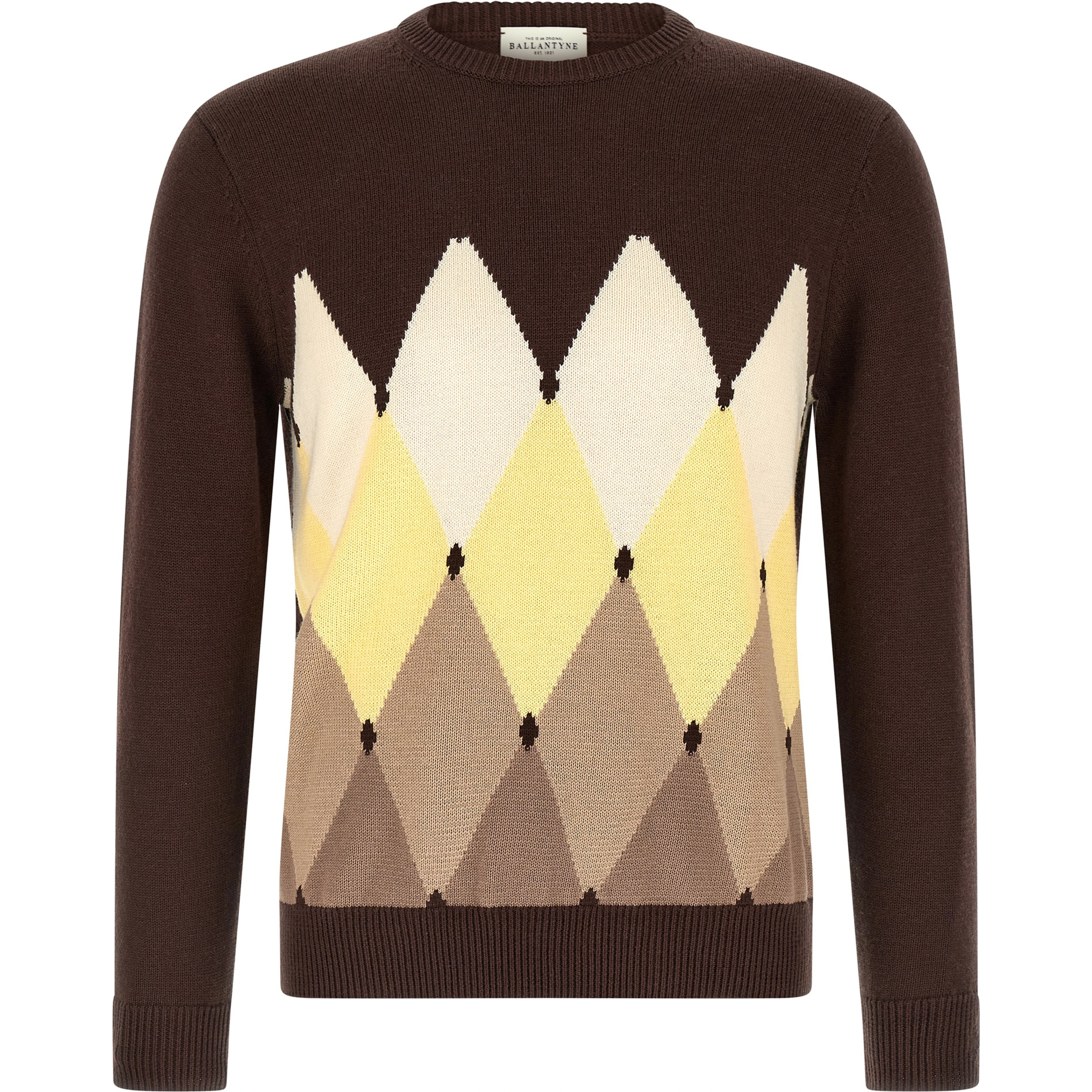 Brown Cotton Cardigan